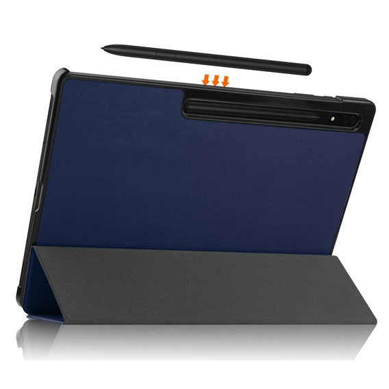 Etui do Samsung Galaxy Tab S9 Ultra, Smartcase, niebieskie