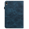 Etui do Samsung Galaxy Tab S10 Lite / S10 FE / S9 FE / S9, Classic, z miejscem na rysik, niebieskie