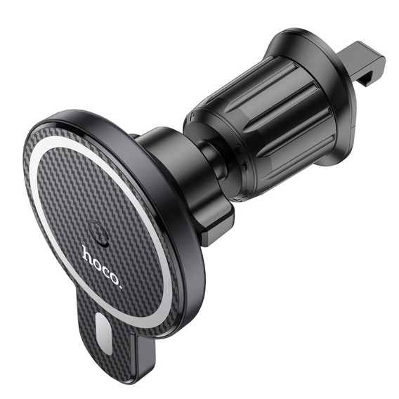 Uchwyt indukcyjny Hoco CA85 do samochodu z MagSafe 15W do kratki - czarny