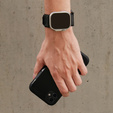 Pasek Nylonowy ERBORD MP84 do Apple Watch 1/2/3/4/5/6/7/8/9/10/11/SE Ultra 1/2/3 42/44/45/46/49mm, Czarny