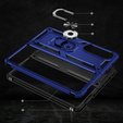 Etui pancerne do Samsung Galaxy Z Fold 4 5G, Nox Case Ring, niebieskie