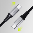 Allity AUC-01 – Kabel USB-C 100W 2m - czarny