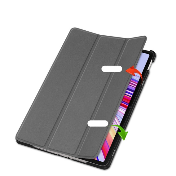 Etui do Xiaomi Redmi Pad Pro, Smartcase, szare