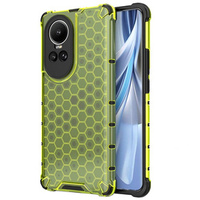 Etui Honeycomb do Oppo Reno 10 5G, pancerne, zielone