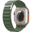 Pasek Nylonowy do Apple Watch 1/2/3/4/5/6/7/8/9/10/SE 38/40/41/42mm, Zielony