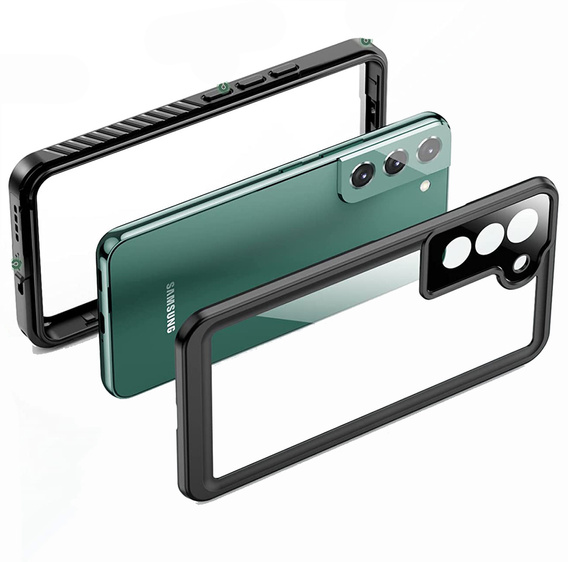 Etui Wodoodporne IP68 do Samsung Galaxy S22, czarne