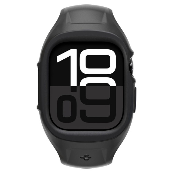 Spigen Liquid Air Pro – Pasek i Etui do Apple Watch 10/11 46 mm – Matte Black