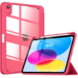 Etui do iPad 11" 2025 A16 (11 gen.) / iPad 10.9" 2022 (10 gen.), Smartcase Hybrid, z miejscem na rysik, różowe