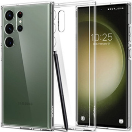 Etui Spigen do Samsung Galaxy S23 Ultra, Ultra Hybrid, przezroczyste