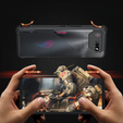 Etui do Asus ROG Phone 6 / ROG Phone 7 + Szkło Hartowane, AntiDrop Hybrid, czarne