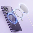 Etui do Samsung Galaxy S25 Ultra, Electro MagSafe, fioletowe + Szkło na ekran