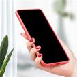 Etui do Samsung Galaxy A32 5G, Silicone Lite, czerwone