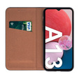 Skórzane Etui Wallet do Samsung Galaxy A13 4G, Black