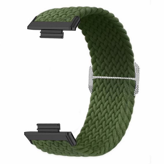 Pasek nylonowy do Huawei Watch Fit 2, Zielony