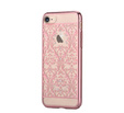 Etui DEVIA Baroque Swarovski Crystals do iPhone 7/8/SE 2020/SE 2022 - Różowy, rose gold