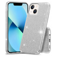Etui Glitter Case do iPhone 13 Mini, Silver