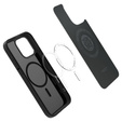 Etui Spigen Liquid Air T Mag MagSafe do iPhone 16 Pro Max – Matte Black + Szkło Hartowane 9H