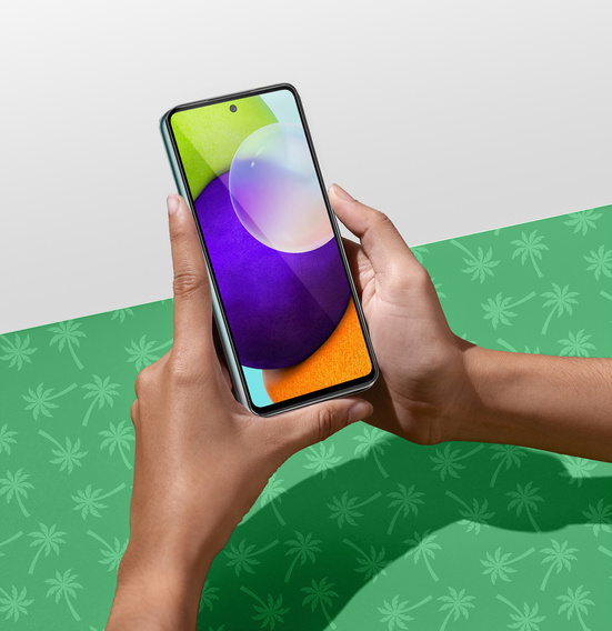 Szkło hartowane 5D Full Glue Smart Palm do Samsung Galaxy A52/A52s