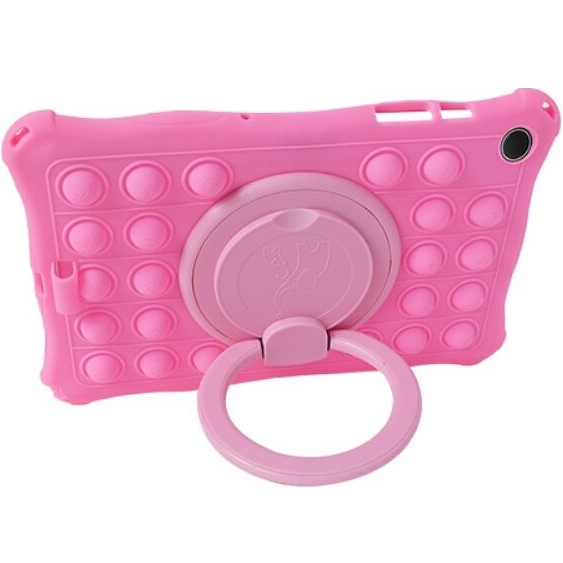 Etui dla dzieci do Samsung Galaxy Tab A11/A9, Bubble, różowe