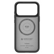 Etui Spigen do iPhone 17 Pro, Enzo Aramid MagSafe, carbon czarne