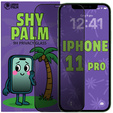 Szkło Hartowane Prywatyzujące Shy Palm do iPhone 11 Pro