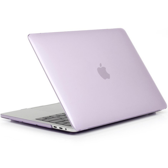 Etui do MacBook Air 13 A2337 M1 A2179 A1932, Hard Case Obudowa, Fioletowe
