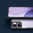 Etui do Oppo Reno 14 F / 14 FS, AntiDrop Hybrid, przezroczyste z czarną ramką