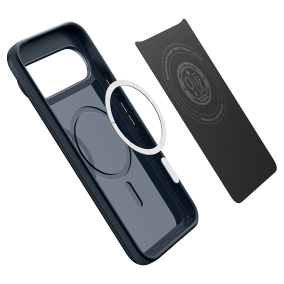 Etui Spigen do Google Pixel 10/10 Pro, Thin Fit Mag MagSafe, Metal Slate