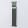 Pasek Nylonowy do Apple Watch 1/2/3/4/5/6/7/8/9/10/11/SE Ultra 1/2/3 42/44/45/46/49mm, Zielony