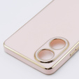 Etui do Oppo A58 4G, Glamour CamShield, różowe rose gold