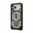 Etui Urban Armor Gear do iPhone 17 Pro Max, Monarch Pro Kevlar MagSafe, Titanium