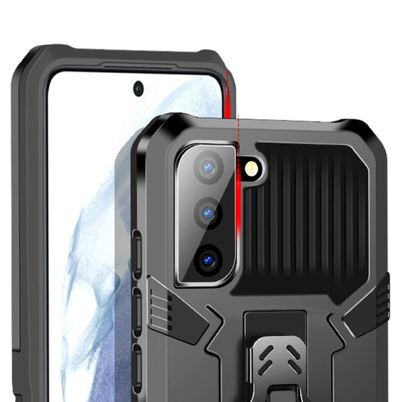 Etui Hybrid KickStand do Samsung Galaxy S21 FE, Black