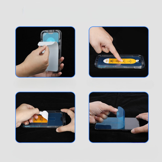 ENKAY Szkło Hartowane do Redmagic 9 Pro / 9 Pro+, czarne