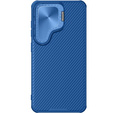 Etui do Samsung Galaxy S24, pancerne Nillkin, CamShield Prop, Niebieskie