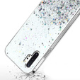 Etui do Samsung Galaxy Note 10 Plus, Glittery, przezroczyste