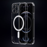 Etui Clear Mag Cover do iPhone 14 Pro Max, Transparent + Szkło 9H