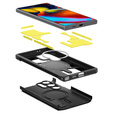 Etui Spigen do Samsung Galaxy S24 Ultra, Tough Armor MagSafe, Czarne