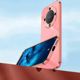 Etui do Honor Magic 6 Lite 5G, Glamour CamShield, czerwone