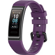 Pasek Silikonowy do Huawei Band 3/4 Pro - Fioletowy
