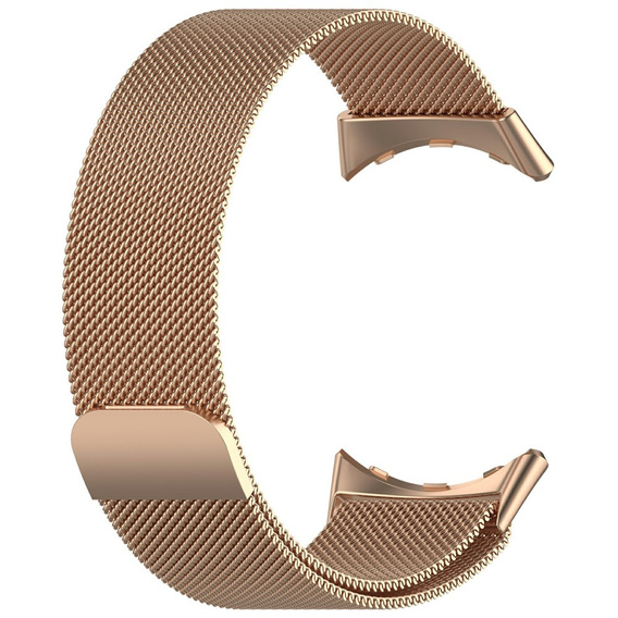 Bransoleta Milanese do Google Pixel Watch 3 45mm, Różowe złoto 