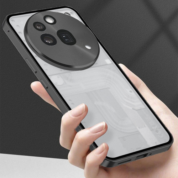 Etui do Nothing Phone 3a Pro, Frame Case, szare