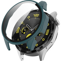 2w1 Etui + Szkło Hartowane do Huawei Watch GT 4 46mm, Zielone