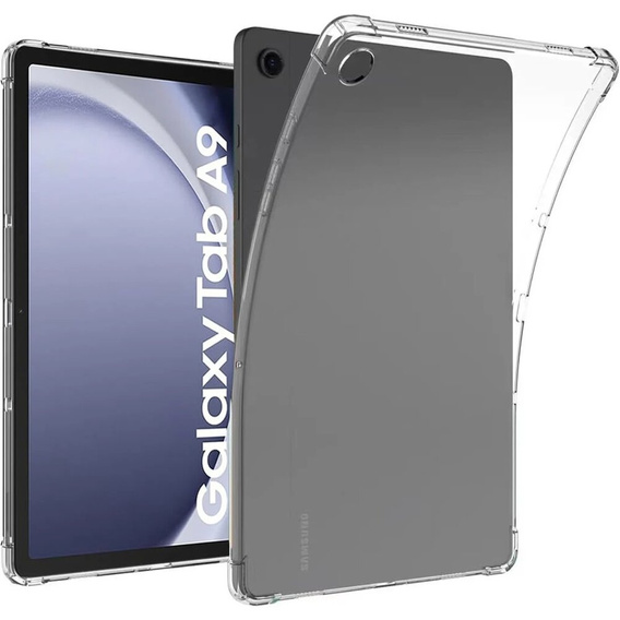 Etui do Samsung Galaxy Tab A9, Silikonowe, przezroczyste