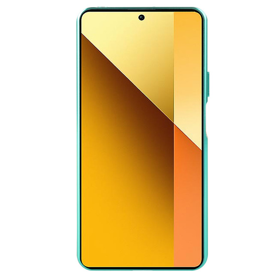 Etui do Xiaomi Redmi Note 13 5G, Magnetic Dual Glass, zielone