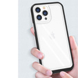 Etui ERBORD do iPhone 13 Pro, Hybrid Frame, Black