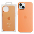 Oryginalne Etui Apple Silicone Case MagSafe do iPhone 15, Orange Sorbet MT0W3ZM/A