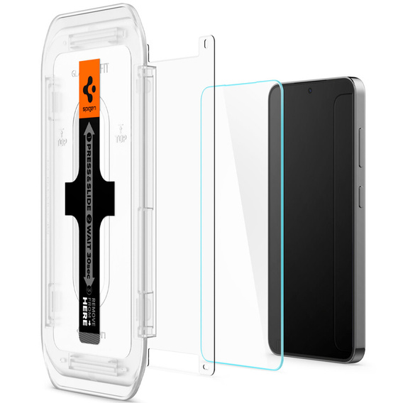 SPIGEN Szkło Hartowane do Samsung Galaxy S24+ Plus, Glas.TR EZ Fit (2 sztuki)