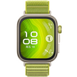 Pasek Nylonowy do Huawei Watch Fit 4 / 4 Pro / 3, Jasny zielony