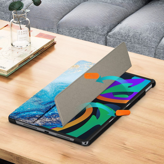 Etui do Lenovo Tab M11, Smartcase, wave