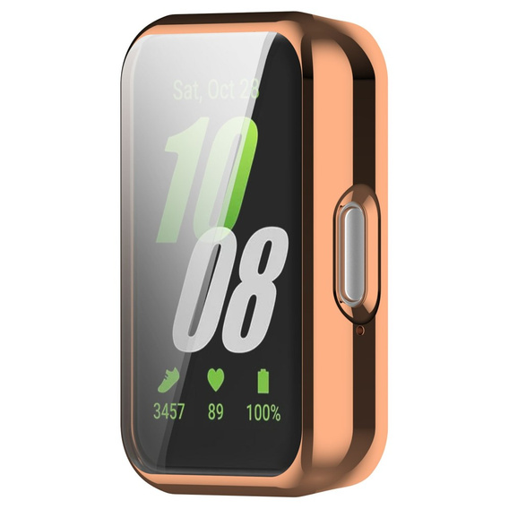 2w1 Etui z Osłoną na ekran do Samsung Galaxy Fit 3, Różowe rose gold